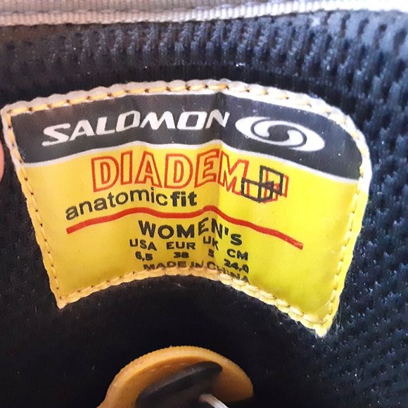 Salomon Diadem Anatomic Fit Snowboard Boots Womens Size 8.5 Snow Board - Picture 6 of 6